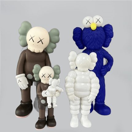 KAWS Companion Family Figure Set Coffee