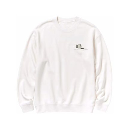 KAWS x Uniqlo Sweatshirt White