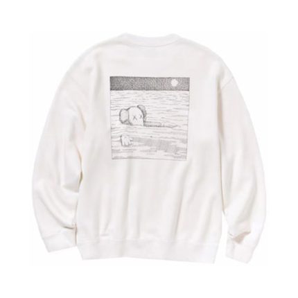 KAWS x Uniqlo Sweatshirt White