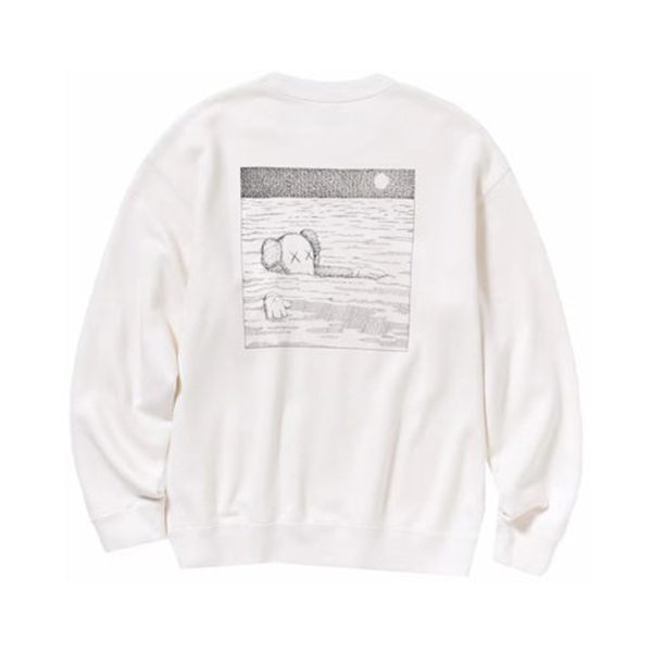 KAWS x Uniqlo Sweatshirt KAWS x Uniqlo Sweatshirt White